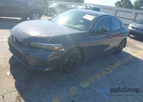 2024 Honda Civic Sport Touring from USA, damaged, VIN 19XFL1H88RE022611